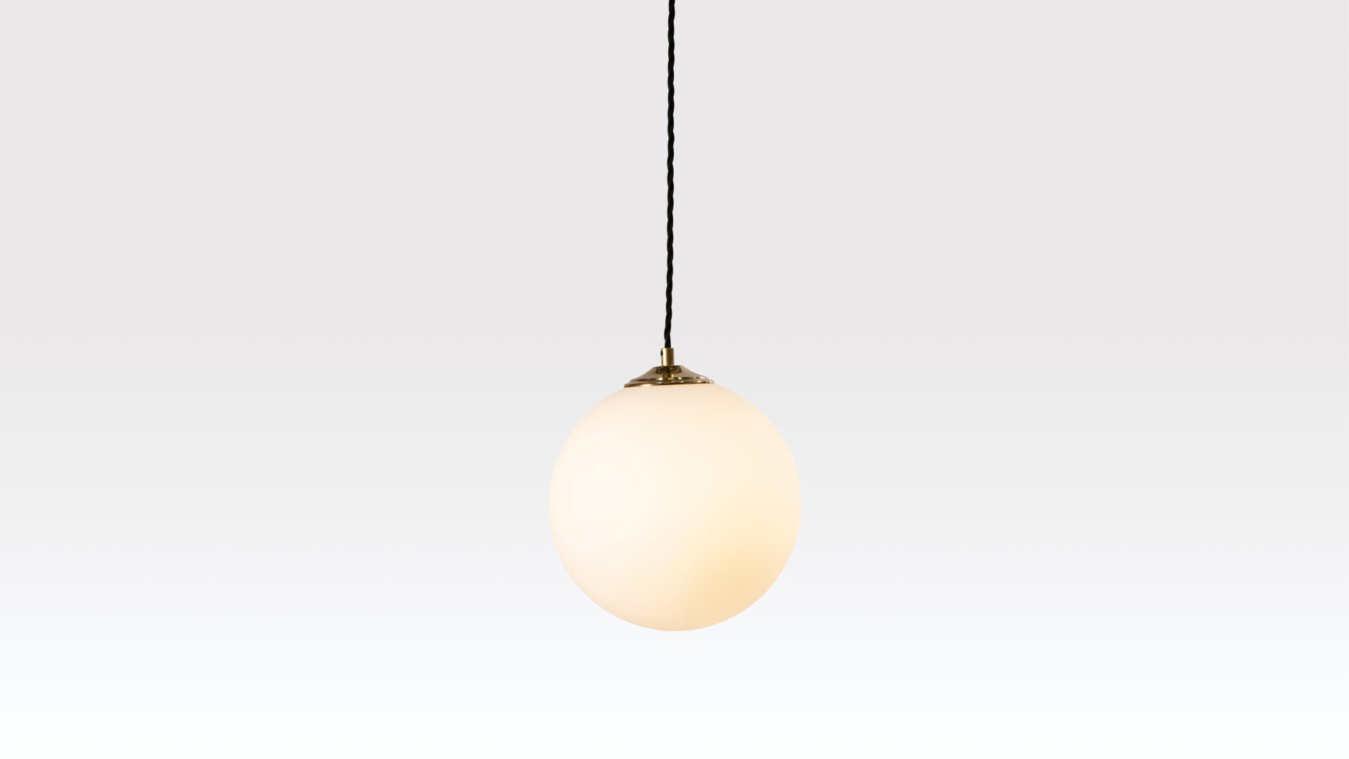 Harriot globe pendant light by Liqui